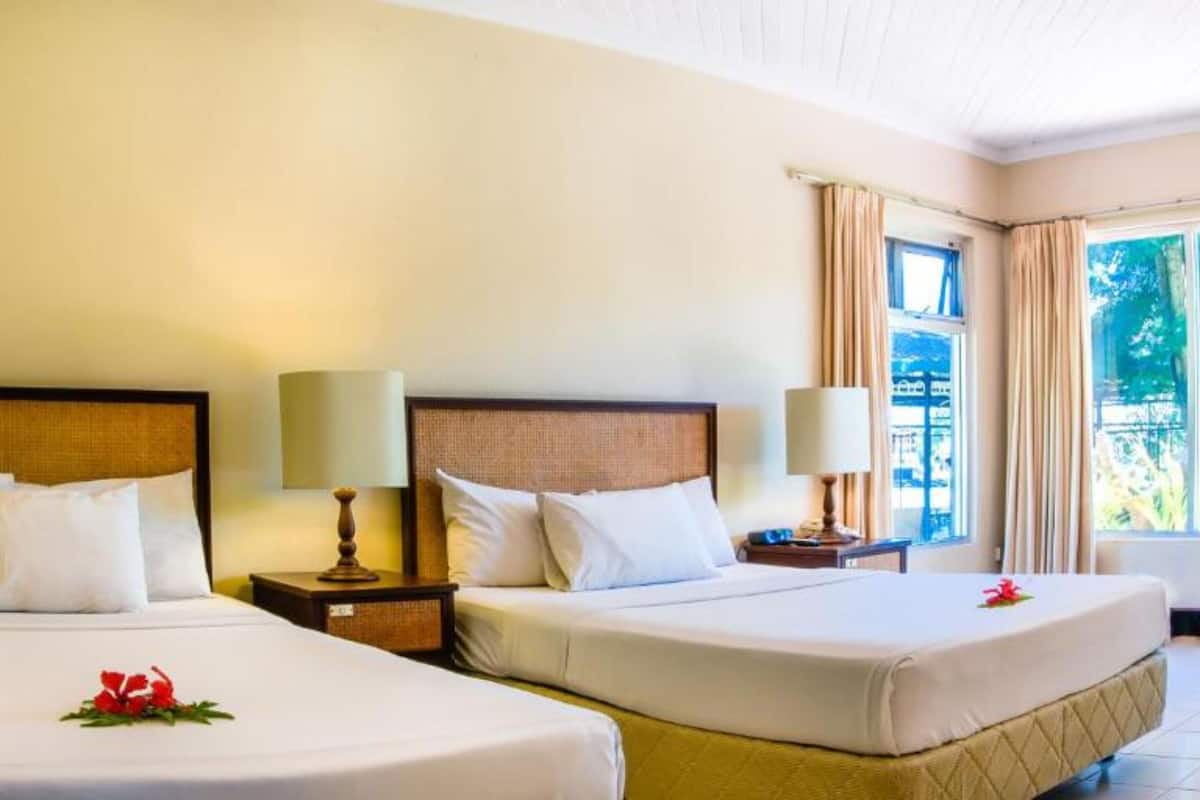 superior room, 2 double beds | view from room