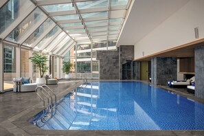 Indoor pool, outdoor pool