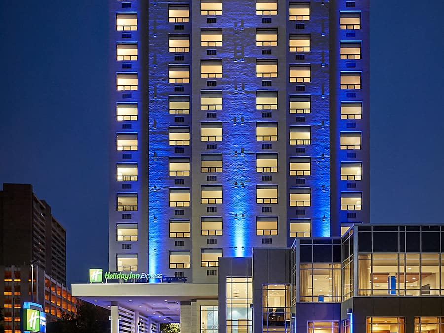 Front of property - evening/night