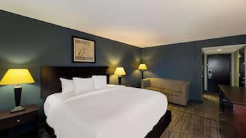 Select Comfort beds, desk, iron/ironing board, free WiFi