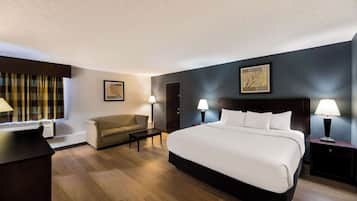 Select Comfort beds, desk, iron/ironing board, free WiFi