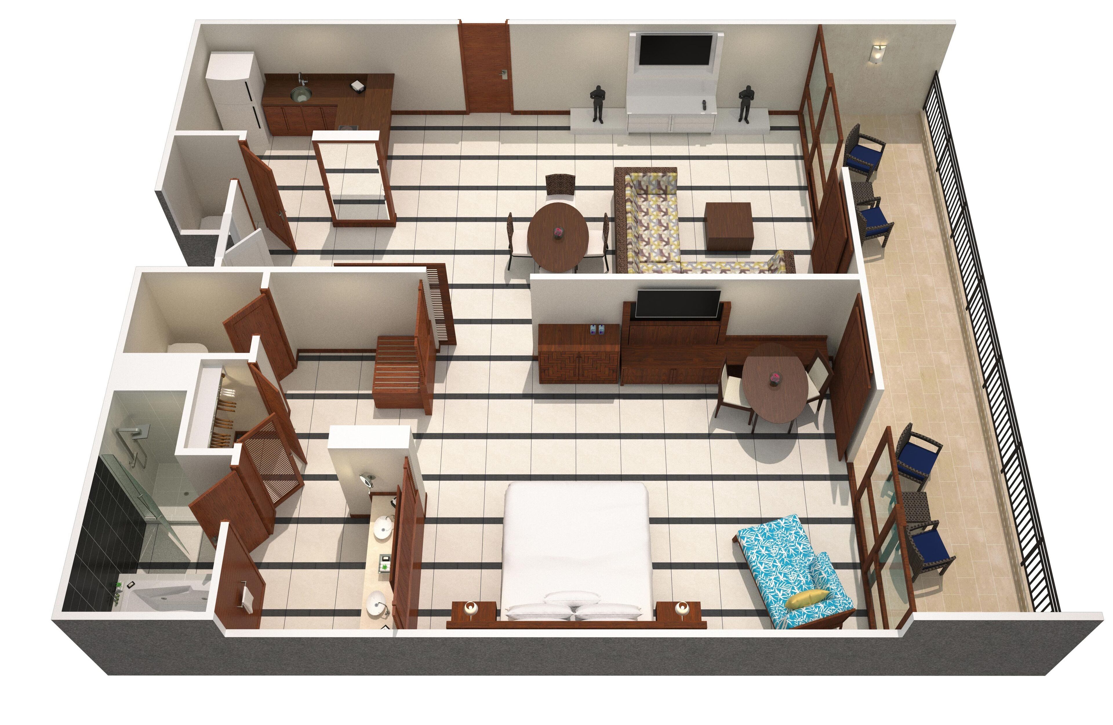 suite, 1 bedroom, oceanfront | 1 bedroom, premium bedding, in-room safe, individually decorated