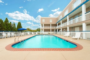 Seasonal outdoor pool