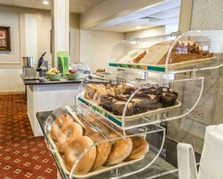 Café da manhã com buffet grátis