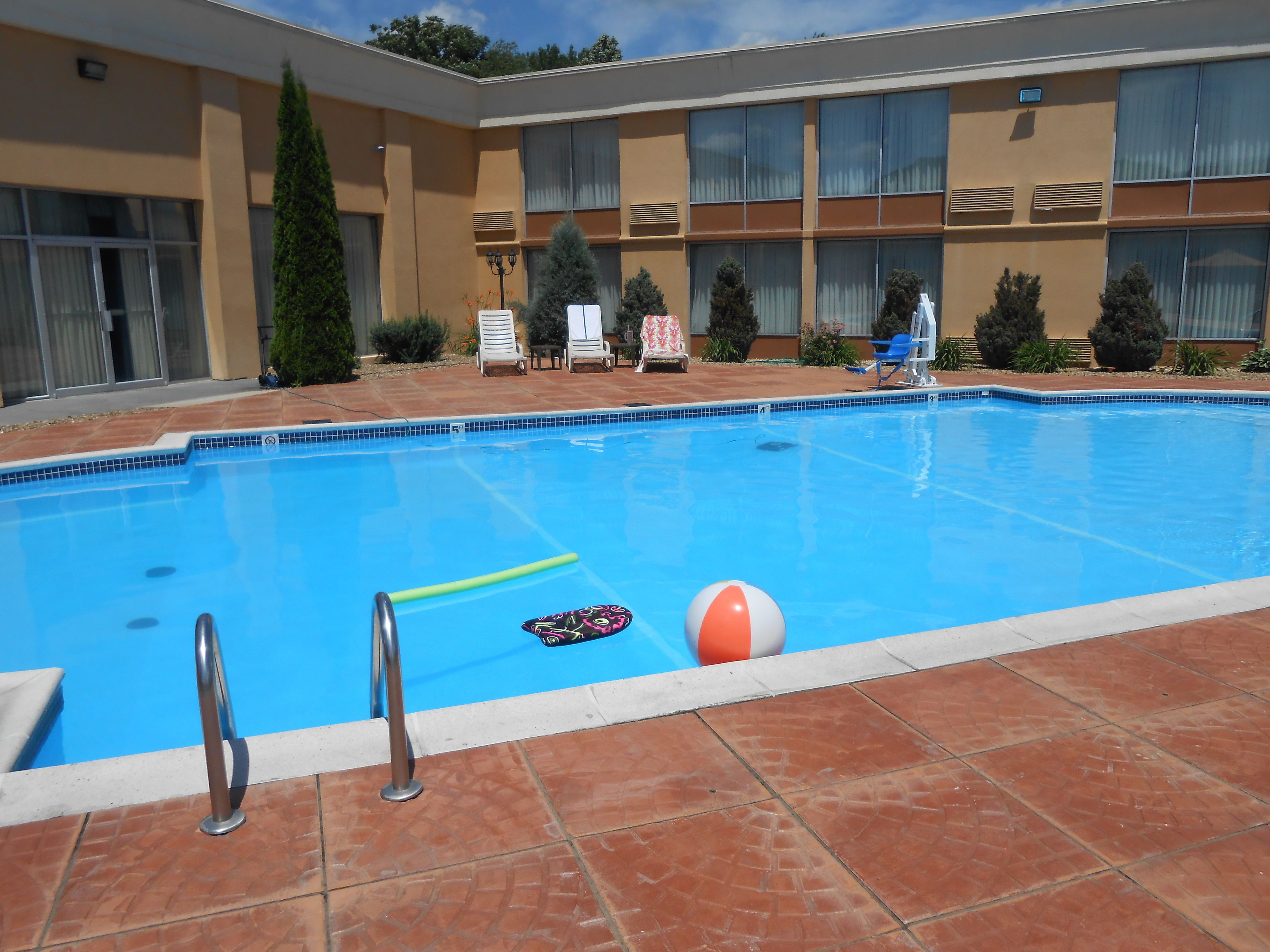 Seasonal outdoor pool