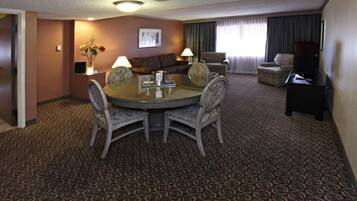 Svit Presidential - 1 sovrum - icke-rökare | Vardagsrum | 39-tums tv med kabelkanaler