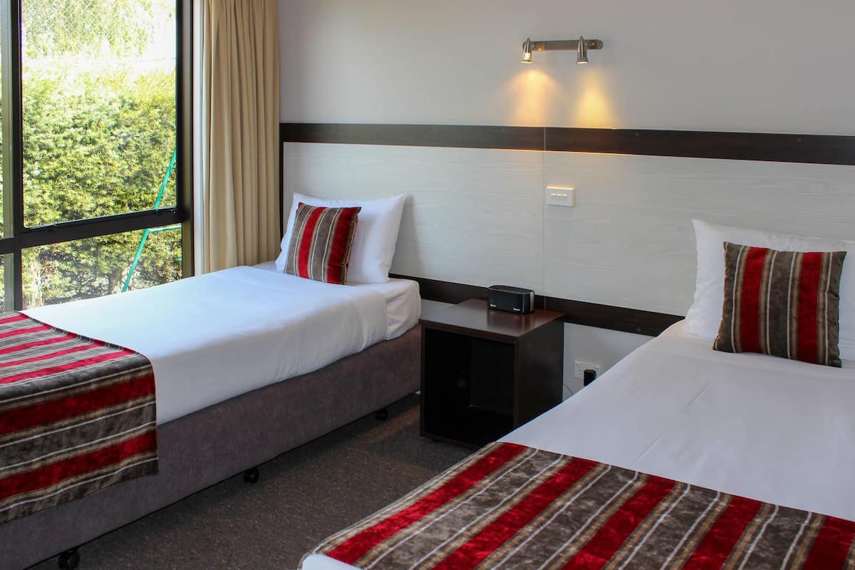 Soundproofing, iron/ironing board, free WiFi, alarm clocks