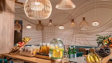 Daily buffet breakfast (EUR 20 per person)