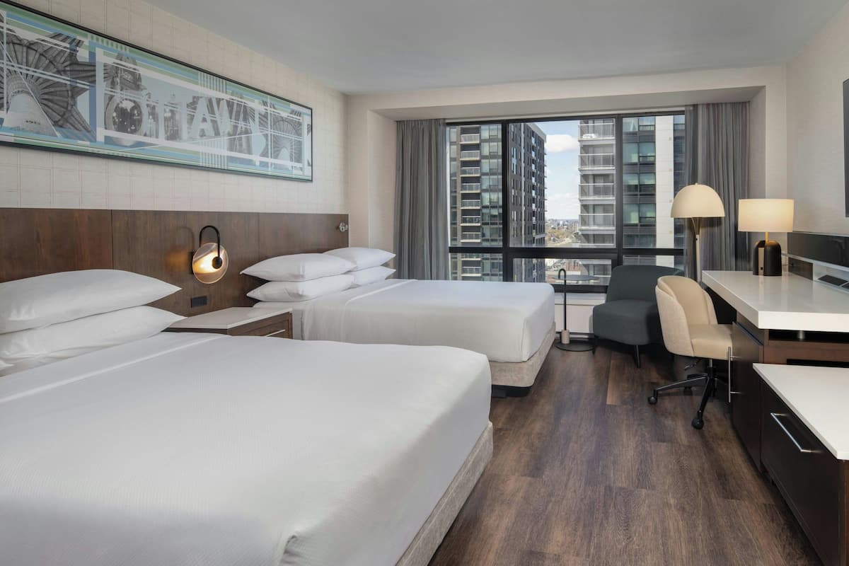 Club Room, 2 Double Beds