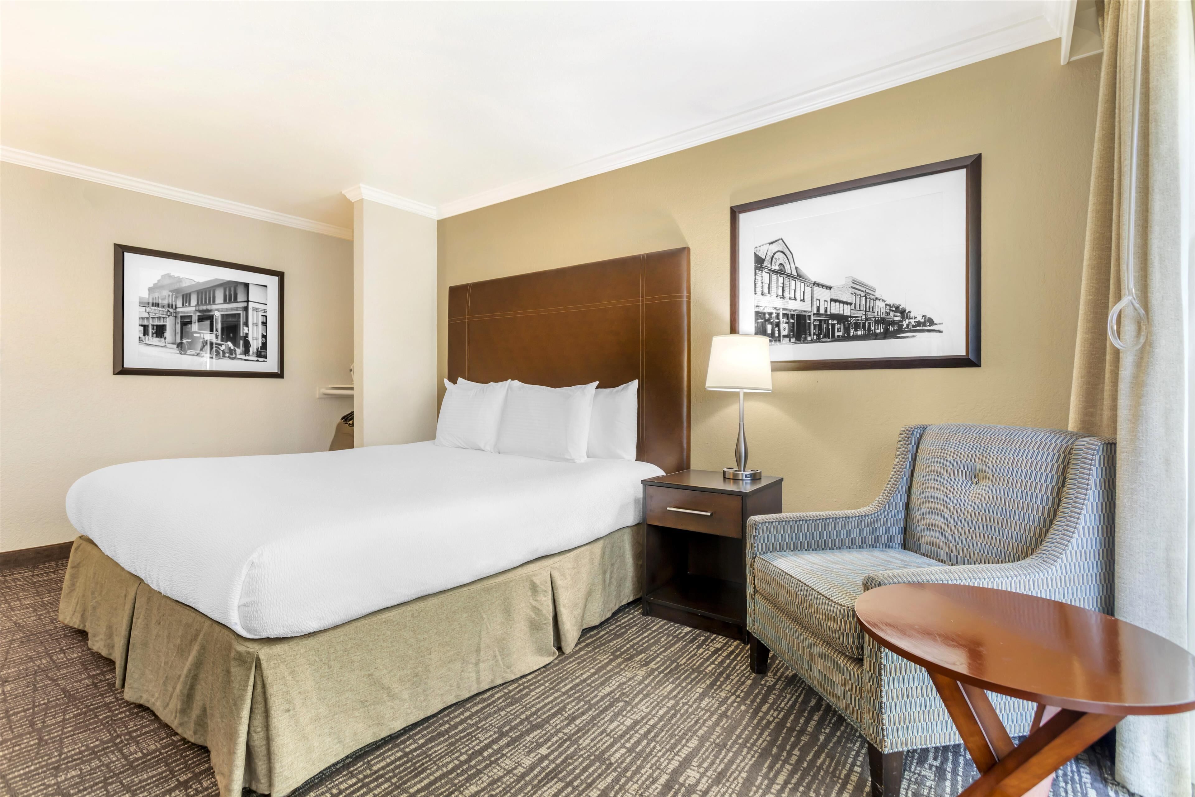 Chambre Standard, 1 très grand lit, accessible aux personnes à mobilité réduite, non-fumeur