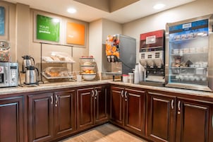 Free daily on-the-go breakfast