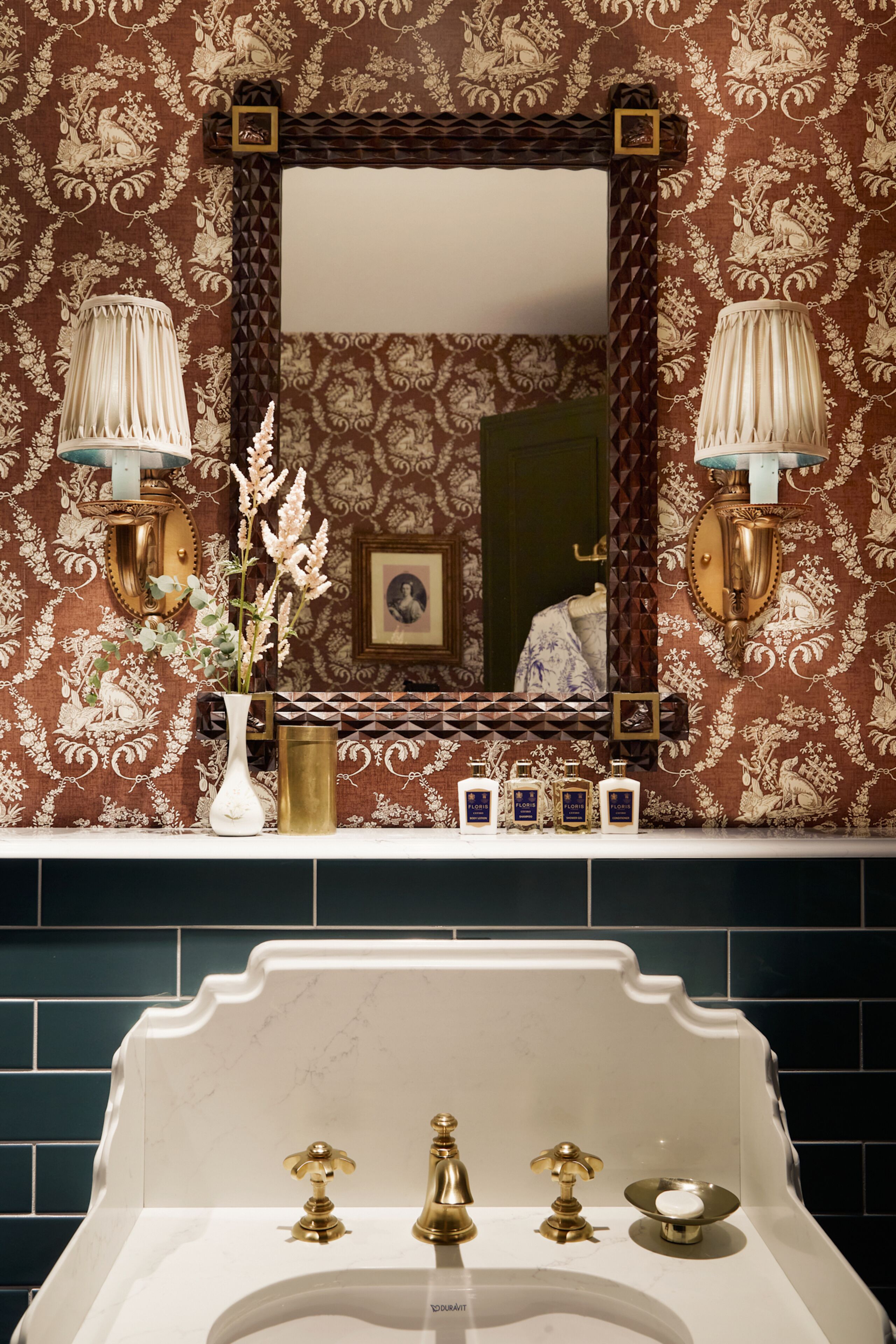 shower, designer toiletries, hair dryer, bathrobes