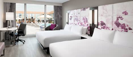 Premium bedding, in-room safe, desk, laptop workspace