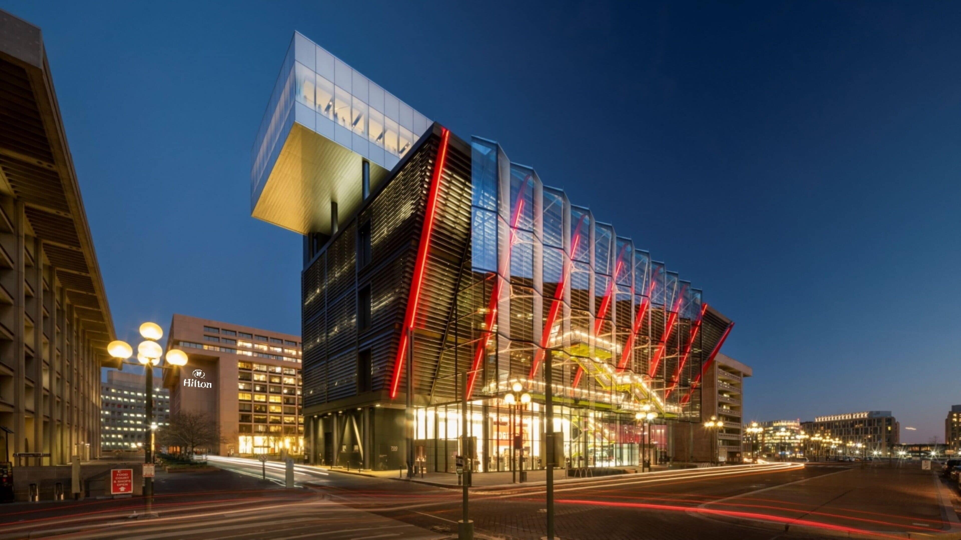 front of property – evening/night