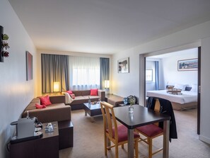 Suite, 1 King-Bett | Ausblick vom Zimmer