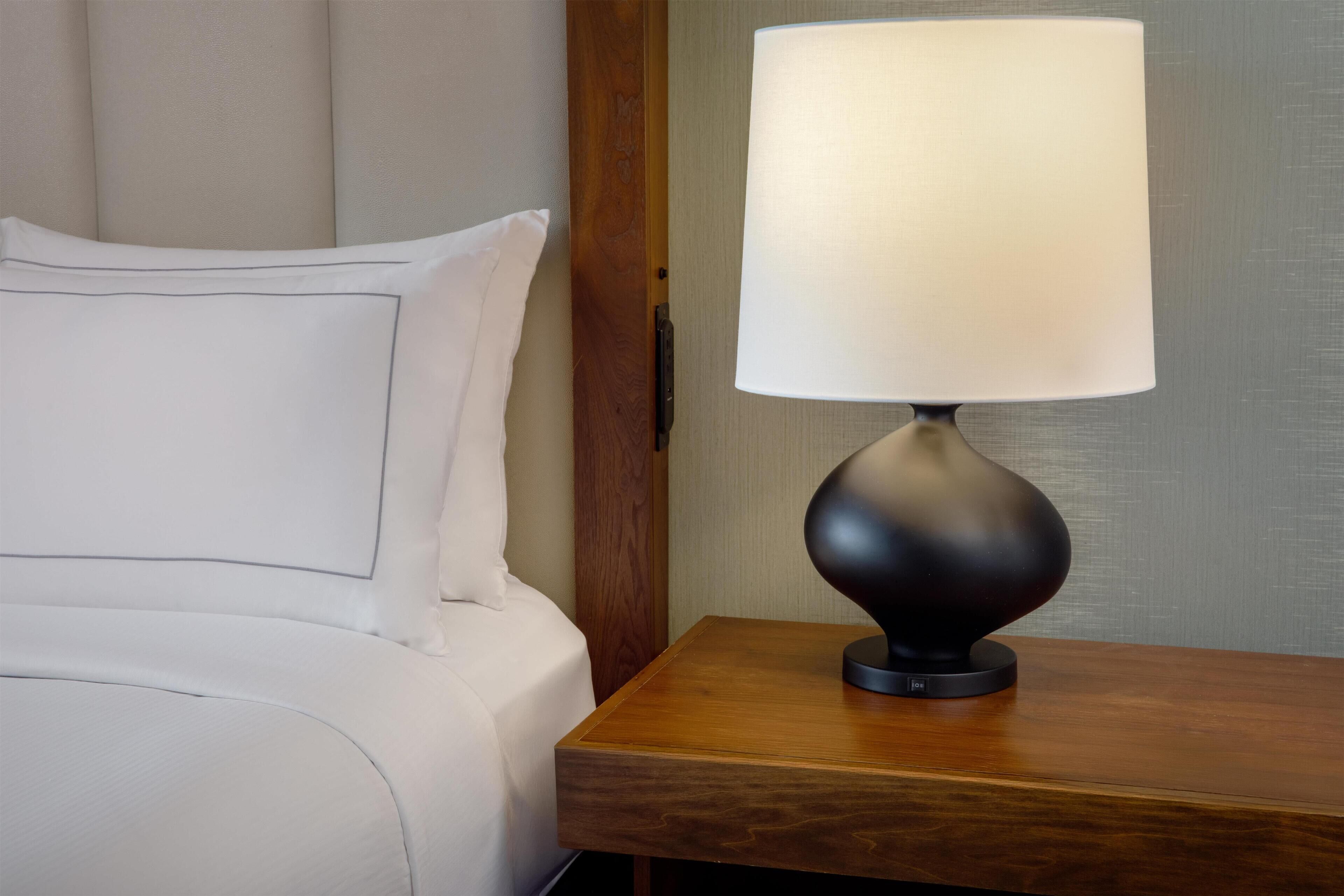 Premium bedding, pillowtop beds, in-room safe, desk