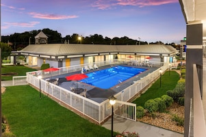 Seasonal outdoor pool