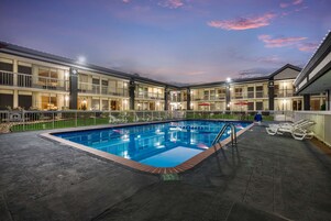 Seasonal outdoor pool