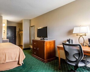 Chambre, 1 très grand lit, accessible aux personnes à mobilité réduite, non-fumeur