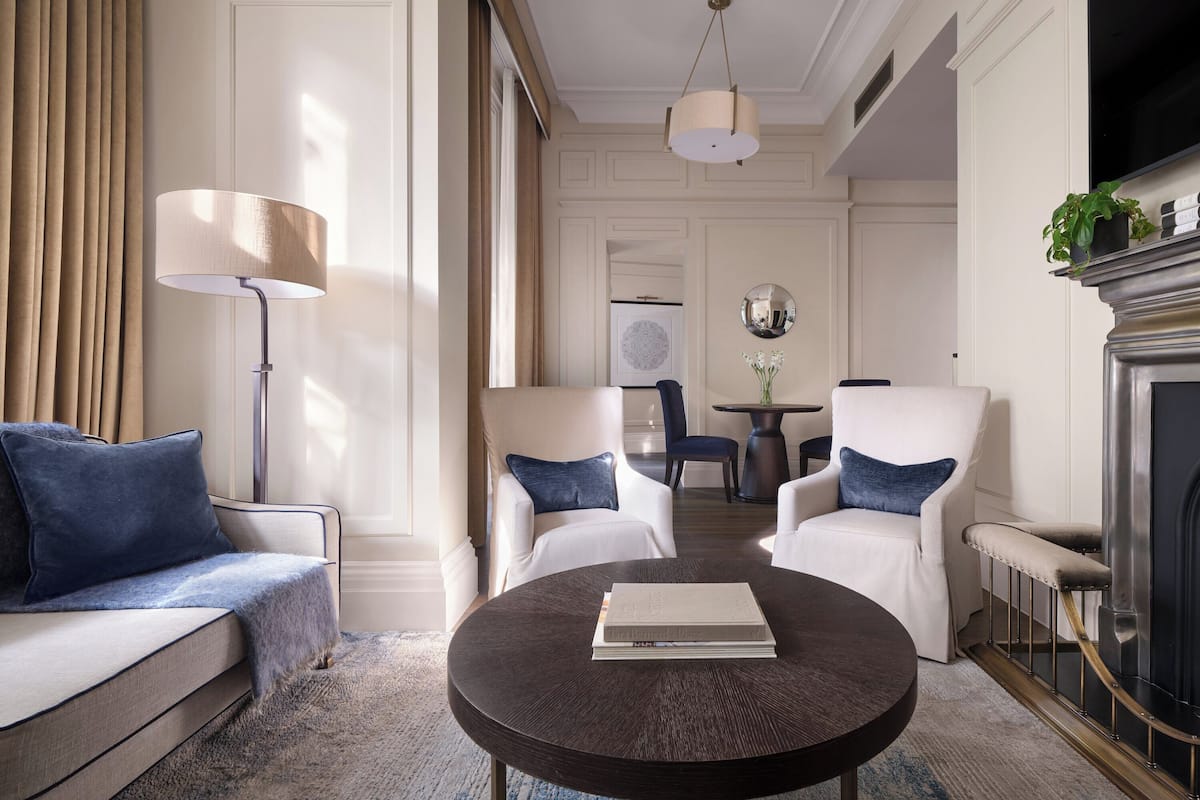 Suite, 1 King Bed (The Bloomsbury) | Premium bedding, minibar, in-room safe, soundproofing