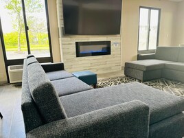 Sala de estar en el lobby