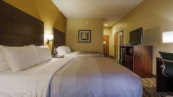 Desk, iron/ironing board, free WiFi, bed sheets