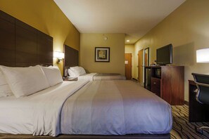 Desk, iron/ironing board, free WiFi, bed sheets