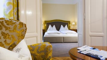 Literie hypoallergénique, coffres-forts dans les chambres