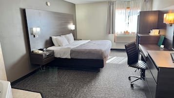 Suite, 1 cama King size, para no fumadores (Upgrade) | Ropa de cama de alta calidad y escritorio