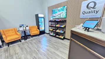 Sala de estar en el lobby