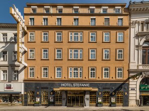 Façade de l’hébergement
