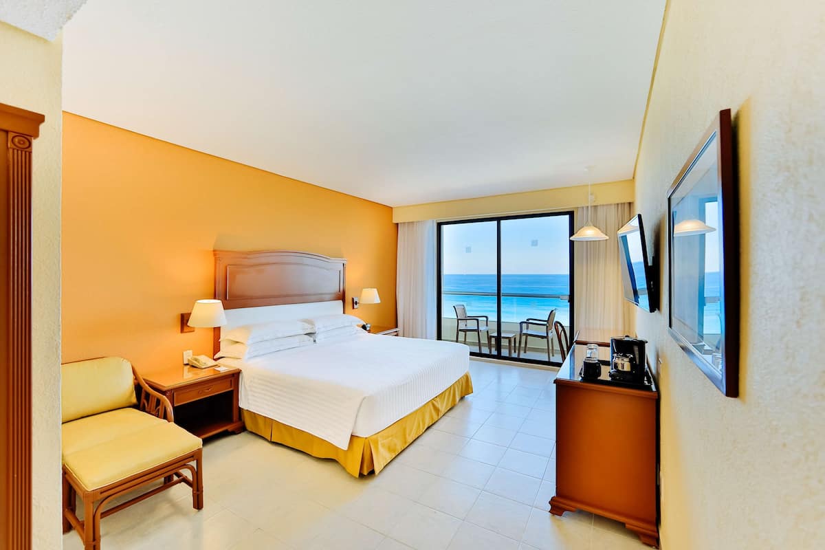 Habitación doble, vista al mar | 1 habitación y artículos del minibar gratis