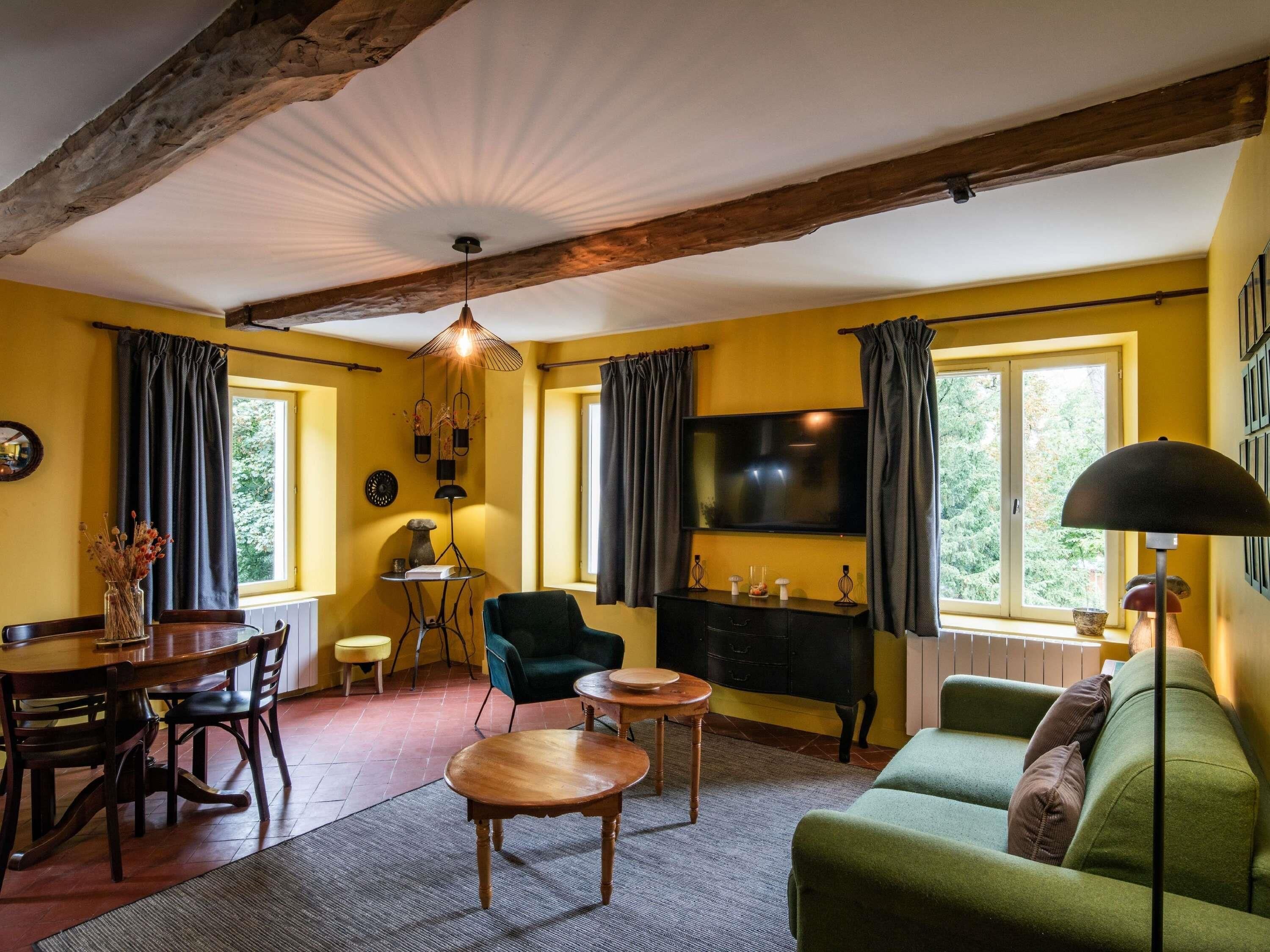 Apartment, 2 Bedrooms (Estate) | In-room safe, desk, laptop workspace, blackout drapes