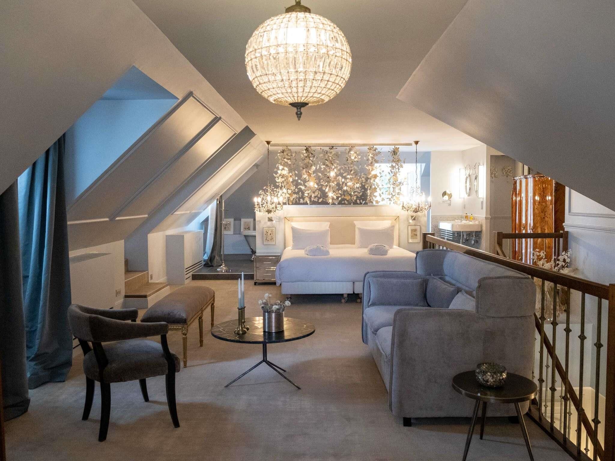 Deluxe Suite, 1 Double Bed with Sofa bed, Terrace (Duplex, 1 double bed, Terrace 25sqm) | In-room safe, desk, laptop workspace, blackout curtains
