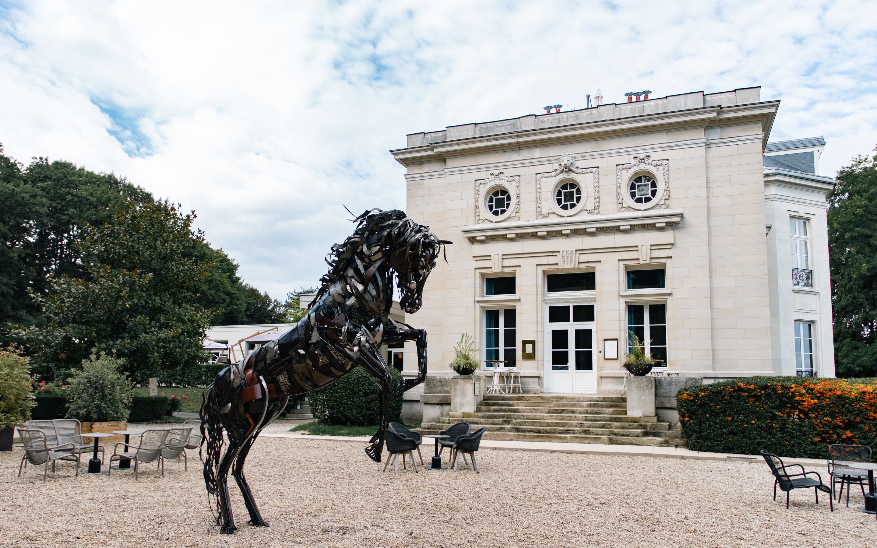 Façade de l’hébergement