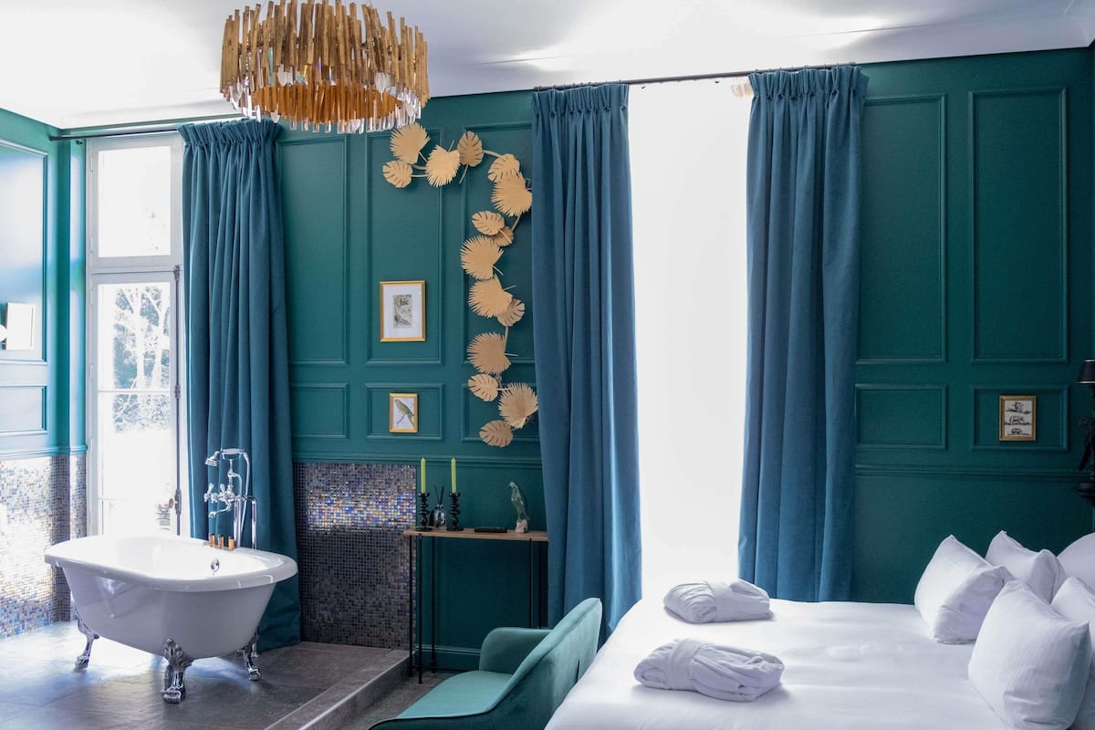 Deluxe Room, 1 Double Bed (Grounds view) | In-room safe, desk, laptop workspace, blackout curtains