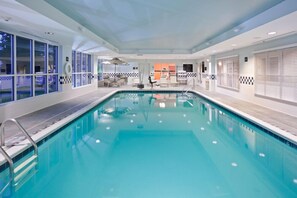 Una piscina techada