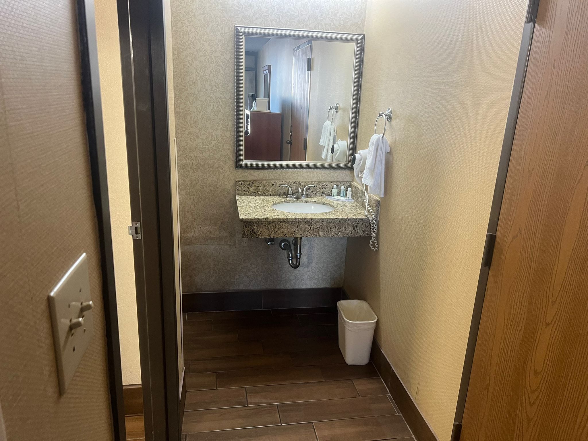 room, 1 double bed, accessible, non smoking | desk, laptop workspace, soundproofing, iron/ironing board