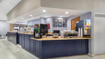 Free buffet breakfast