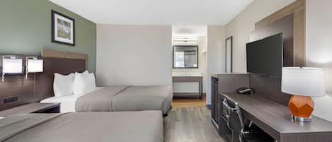 Desk, laptop workspace, soundproofing, iron/ironing board