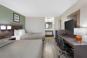 Desk, laptop workspace, soundproofing, iron/ironing board