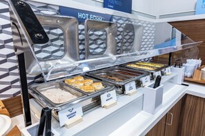 Free daily self-serve breakfast