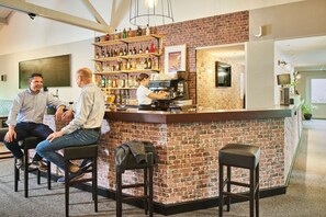 Cocktail bar, garden views, open select days
