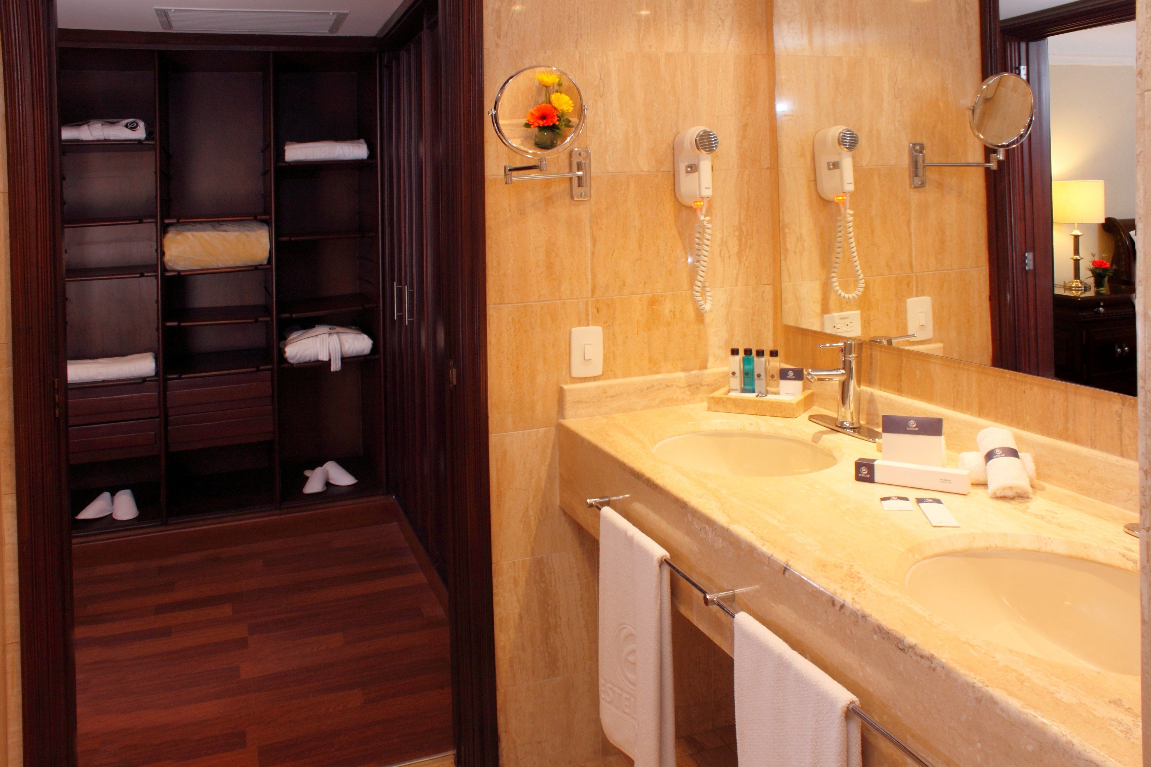 shower, deep-soaking bathtub, rainfall showerhead, designer toiletries