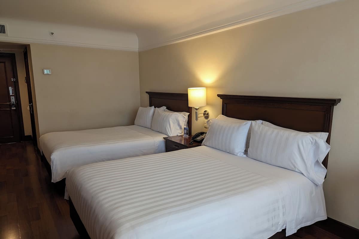 1 habitación y ropa de cama de alta calidad