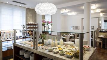 Daily buffet breakfast (EUR 25 per person)