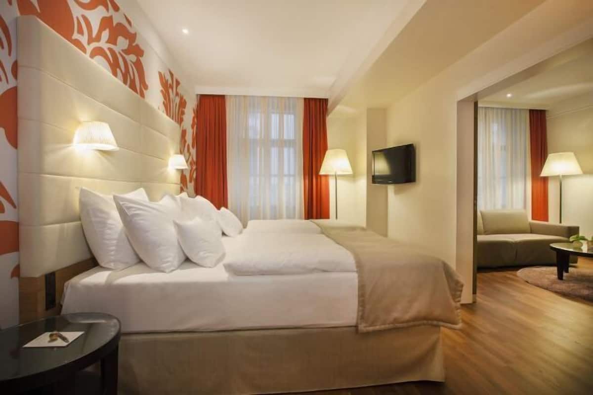 1 habitación, ropa de cama de alta calidad y minibar