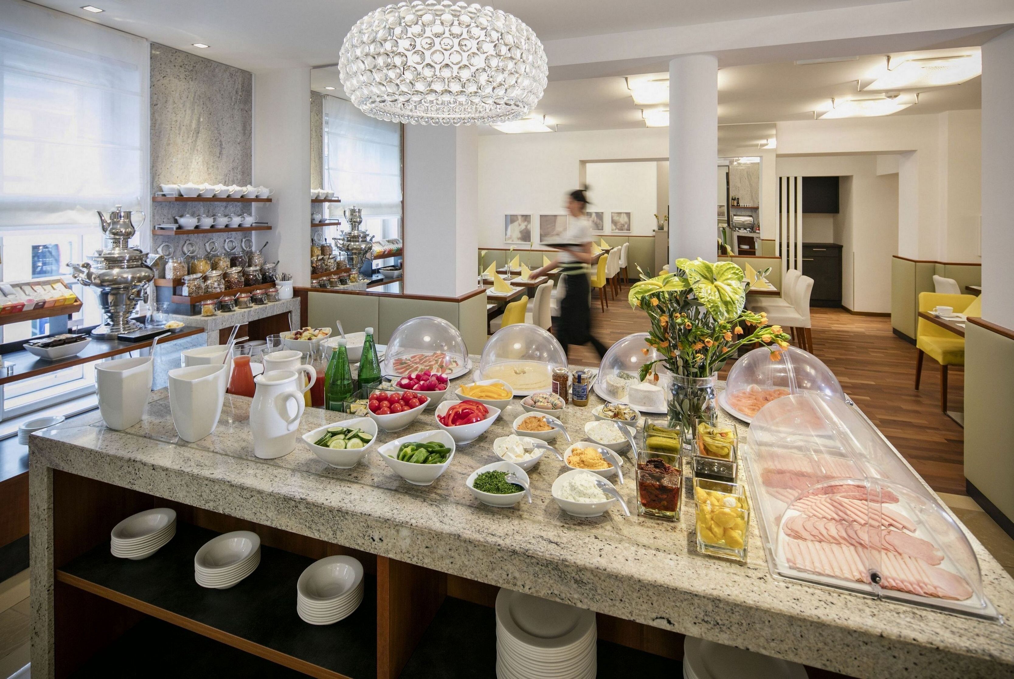 daily buffet breakfast (eur 22 per person)