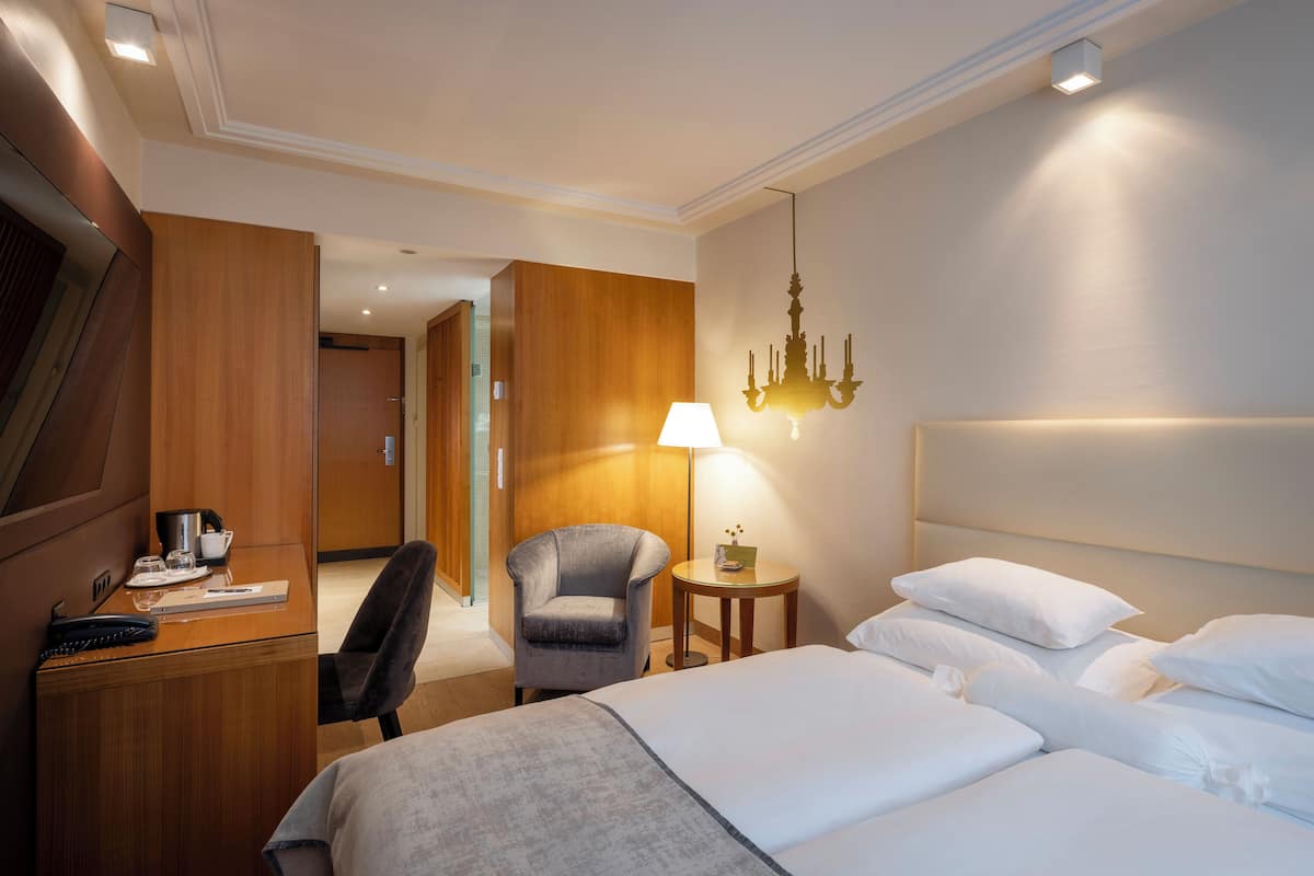 Room (Smart & Cosy) | 1 bilik tidur, peralatan tempat tidur premium, bar mini
