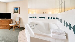 In-room safe, desk, laptop workspace, blackout curtains - Baymont by Wyndham Hot Springs (Hot Springs)